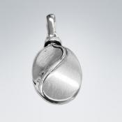 Ascheschmuck - Anhänger Oval